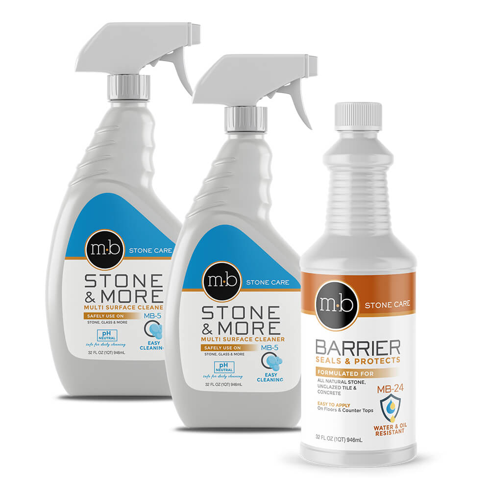 Stone Cleaner & Sealer Gold Kit