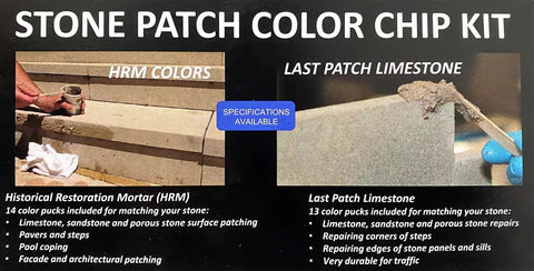 Stone Patch Color Chip Kit