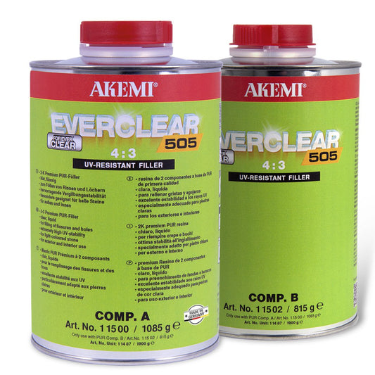 Akemi Everclear 505 Liquid 2-Component UV-Stable Flowing